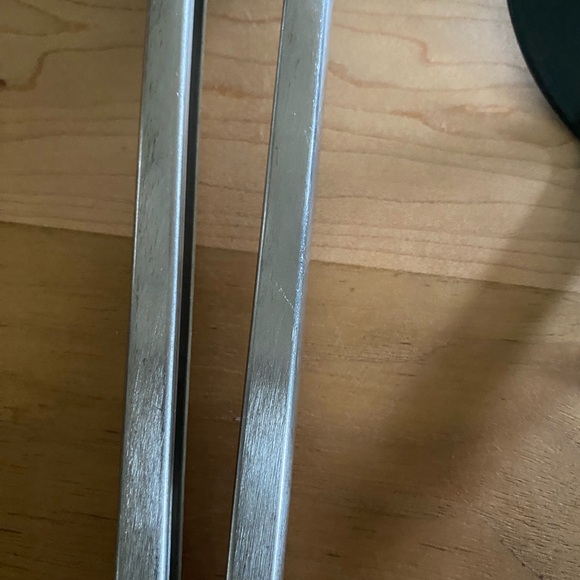 Pampered Chef Black Silicone 3 Kitchen Cooking Utensil Set Spoon Spatula Tongs - Picture 11 of 16